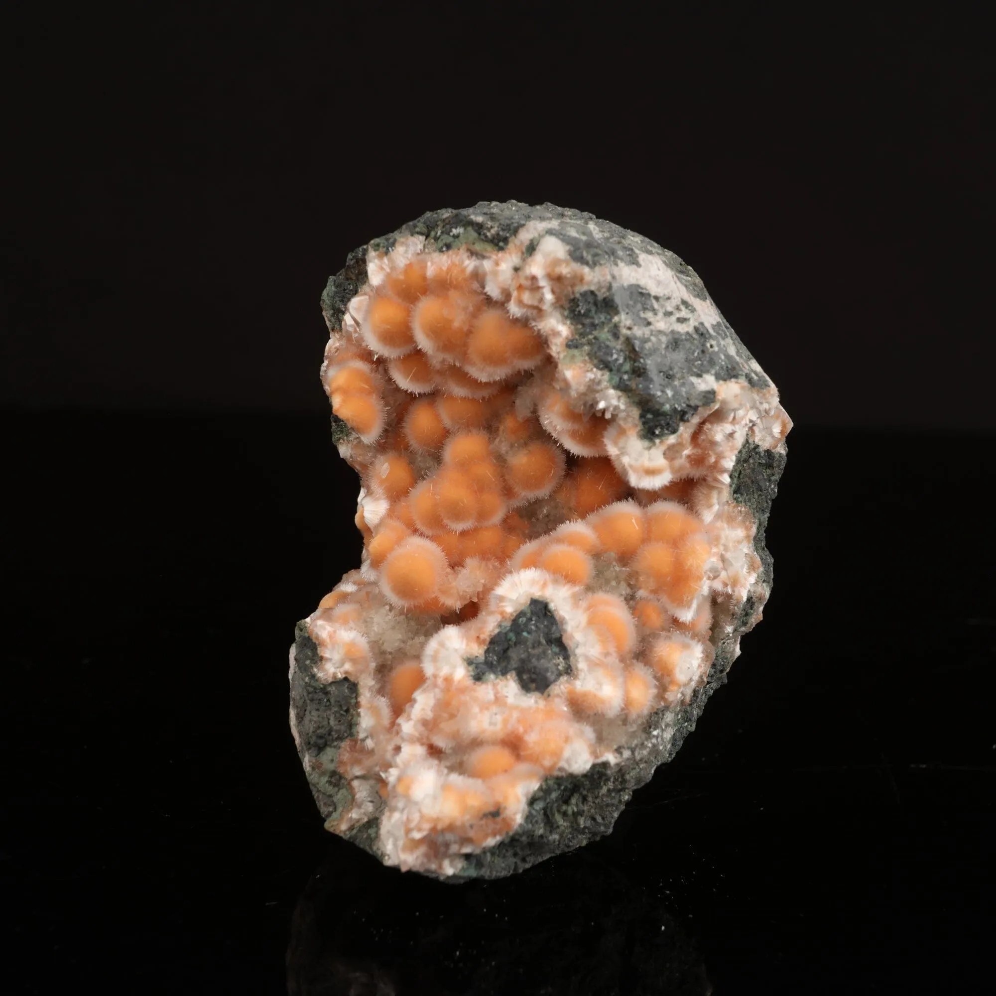 Thomsonite Orange Rare Find Free Standing Natural Mineral Specimen - image 3