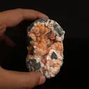 Thomsonite Orange Rare Find Free Standing Natural Mineral Specimen - image 4