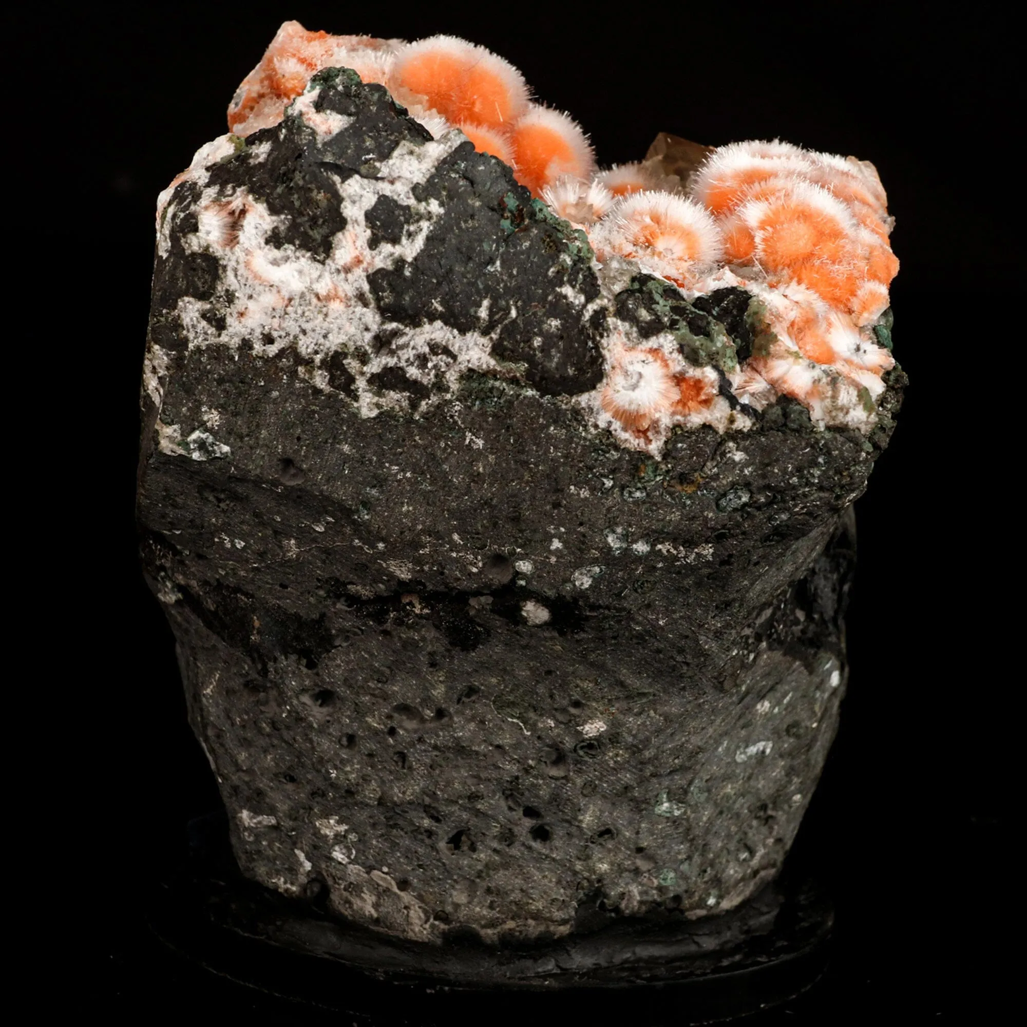 Thomsonite Orange Rare Find Free Standing Natural Mineral Specimen - image 6