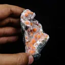Thomsonite Orange Rare Find Free Standing Natural Mineral Specimen - image 4
