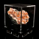 Thomsonite Orange Rare Find Natural Mineral Specimen - image 7