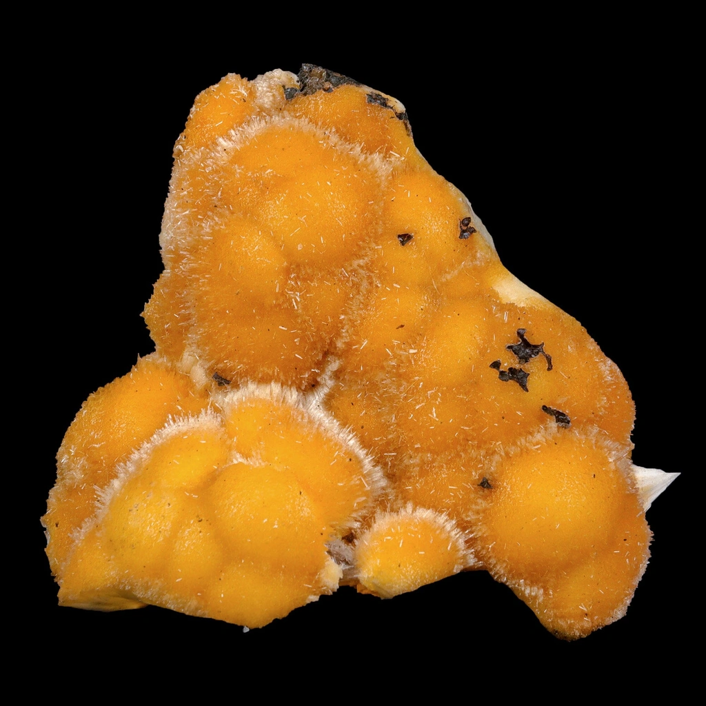 Thomsonite Orange Rare Find Natural Mineral Specimen image