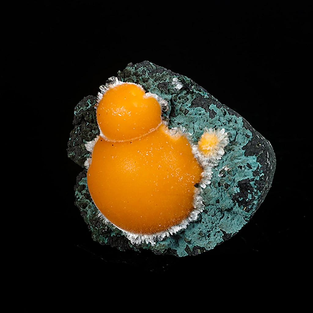 Thomsonite Orange Rare Find Natural Mineral Specimen - image 3