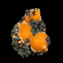 Thomsonite Orange Rare Find Natural Mineral Specimen - image 1