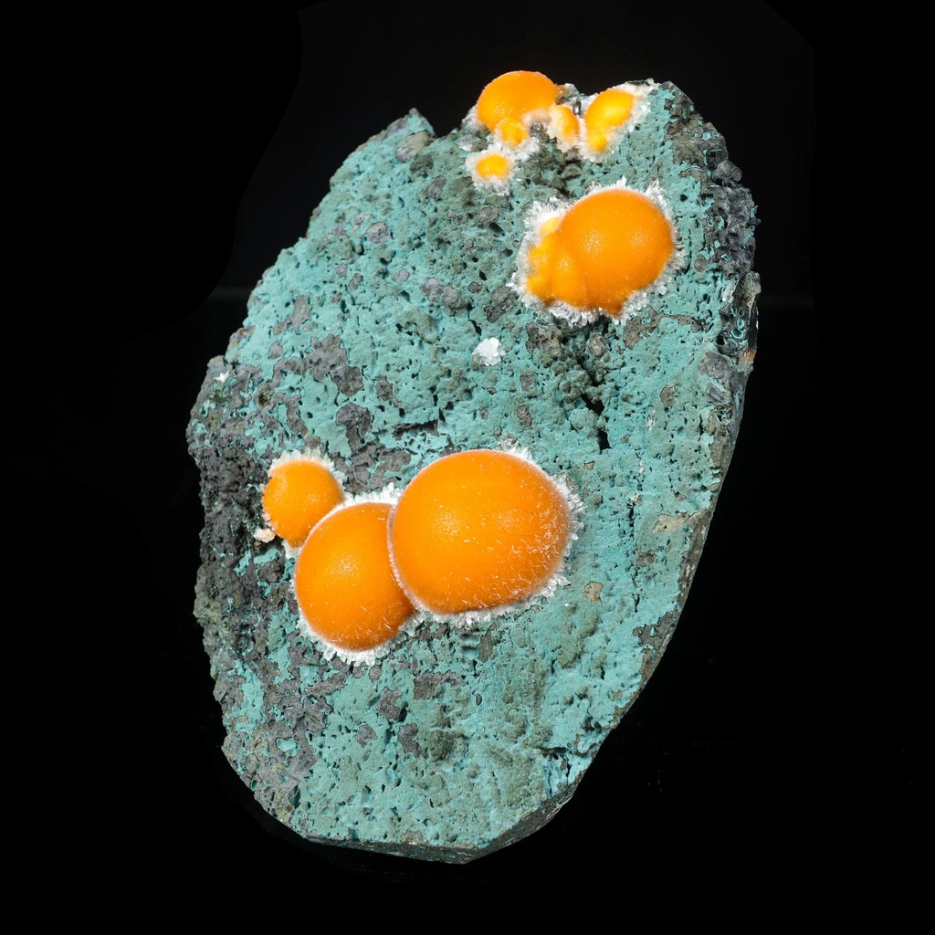 Thomsonite Orange Rare Find Natural Mineral Specimen - image 2