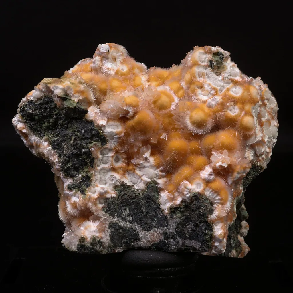 Thomsonite Orange Rare Find Natural Mineral Specimen image