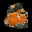 Thomsonite Orange Rare Find Natural Mineral Specimen - image 1