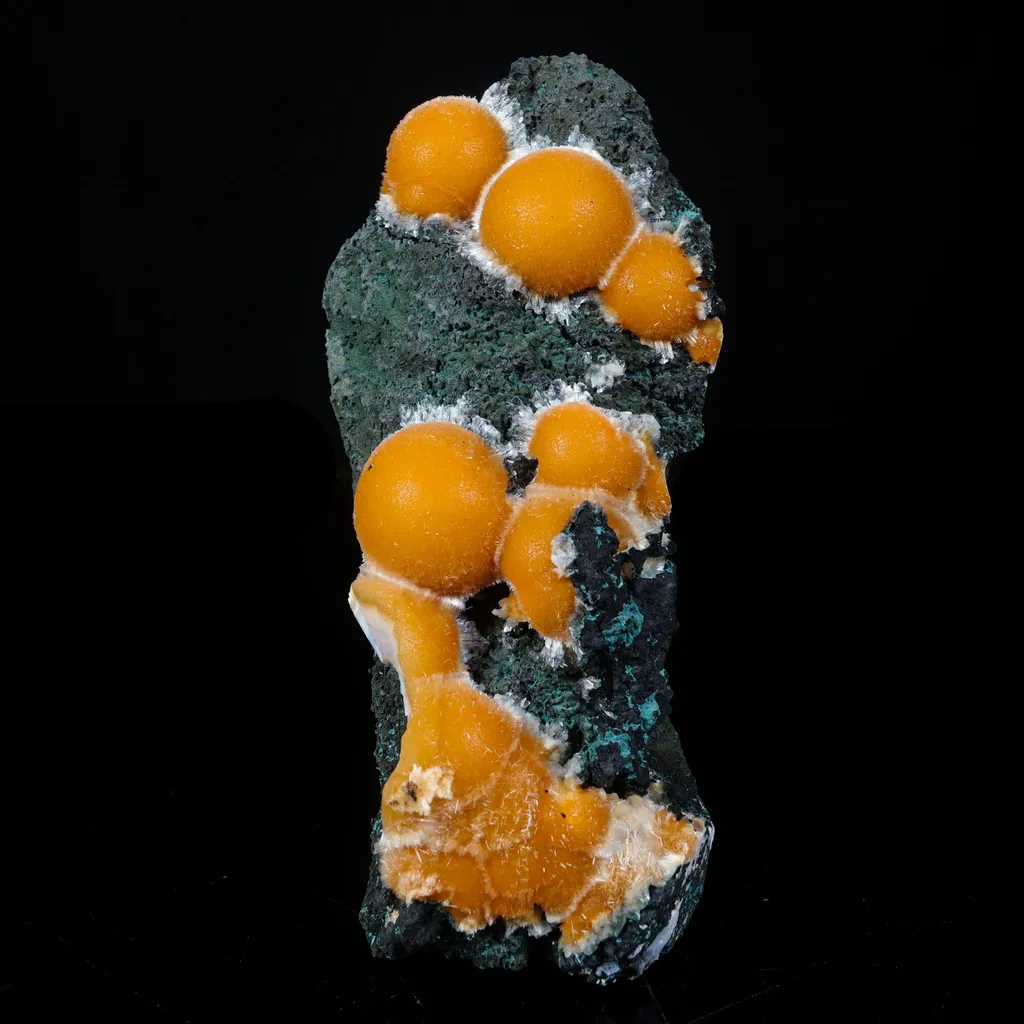 Thomsonite Orange Rare Find Natural Mineral Specimen image