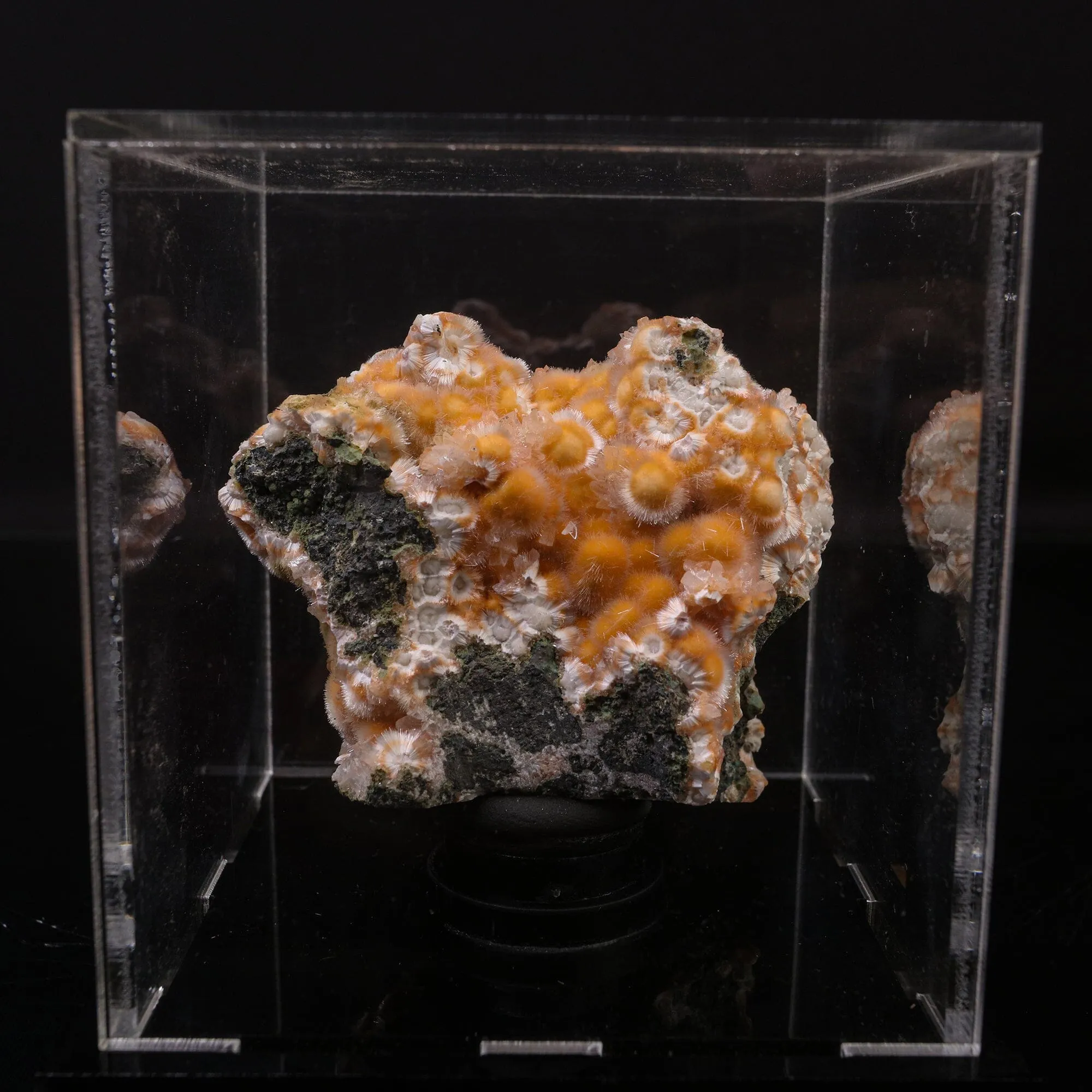 Thomsonite Orange Rare Find Natural Mineral Specimen - image 5