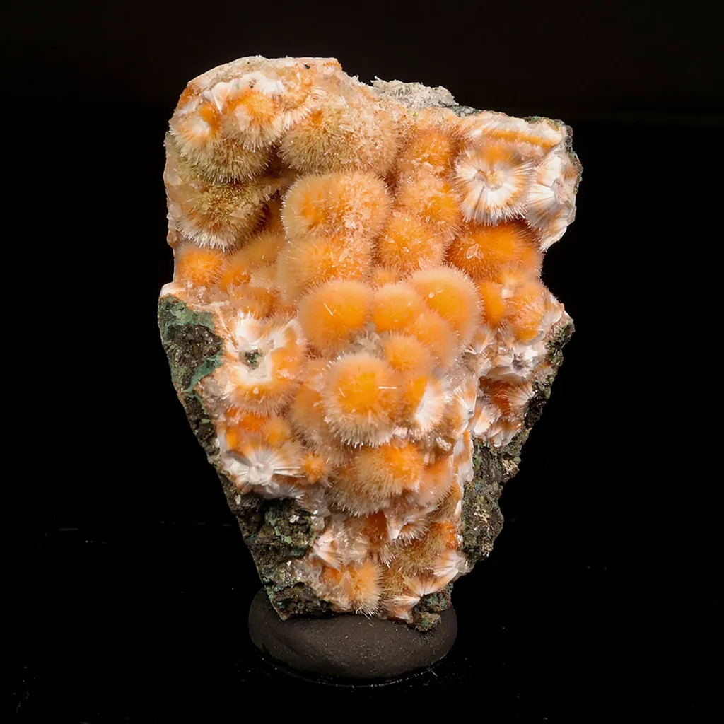 Thomsonite Orange Rare Find Natural Mineral Specimen image