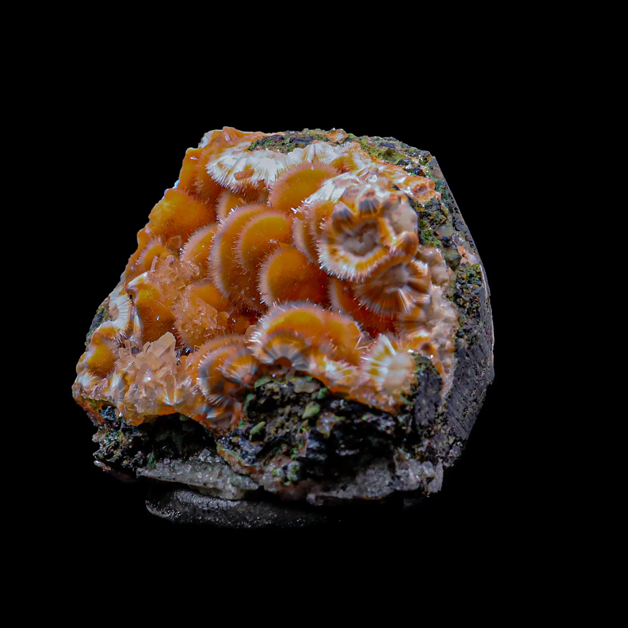 Thomsonite Orange Rare Find Natural Mineral Specimen - image 3