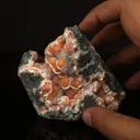 Thomsonite Orange Rare Find Natural Mineral Specimen - image 4