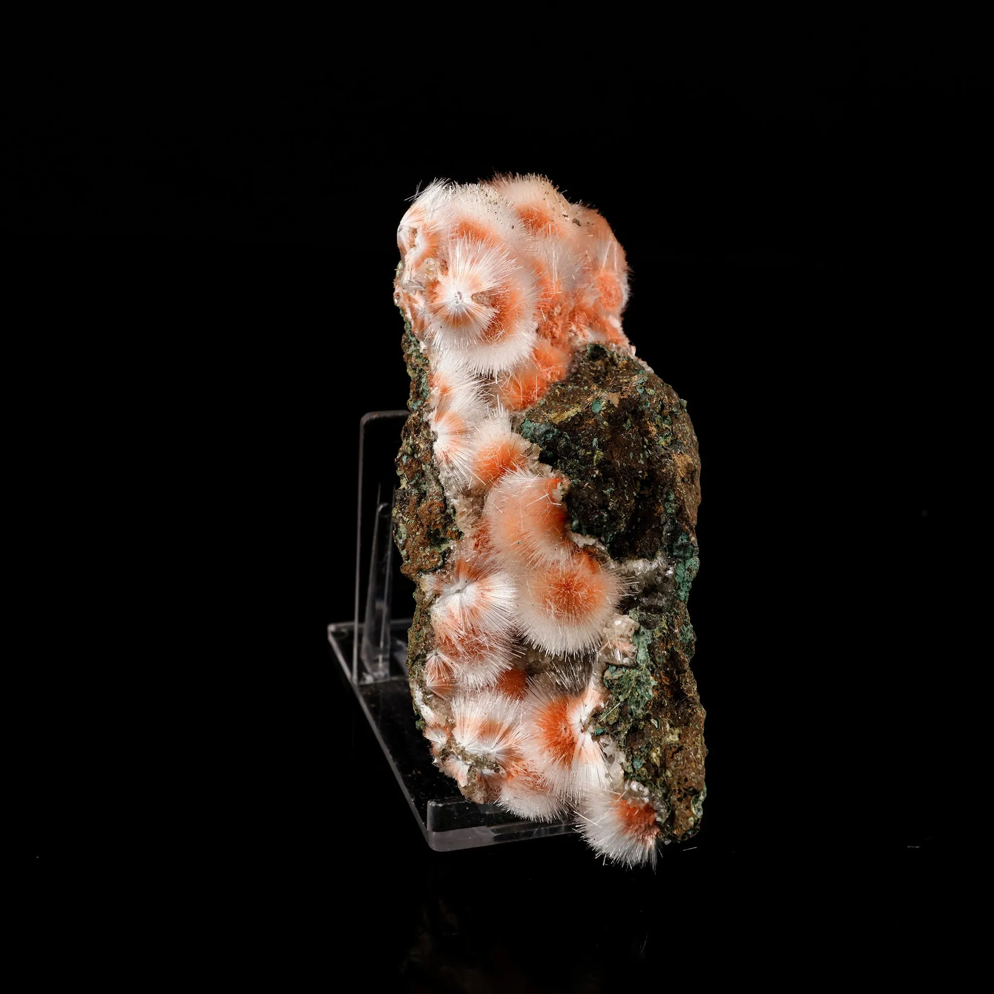 Thomsonite Orange Rare Find Natural Mineral Specimen - image 1