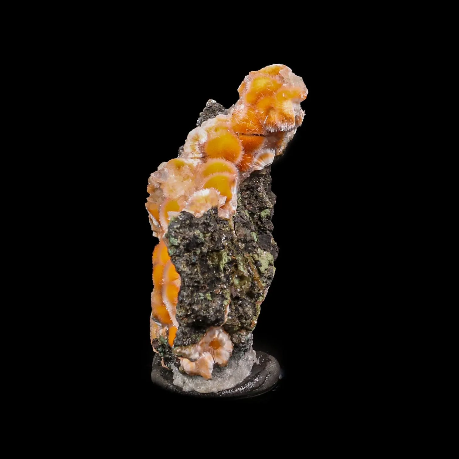 Thomsonite Orange Rare Find Natural Mineral Specimen - image 3