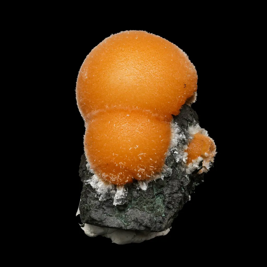 Thomsonite Orange Rare Find Natural Mineral Specimen image
