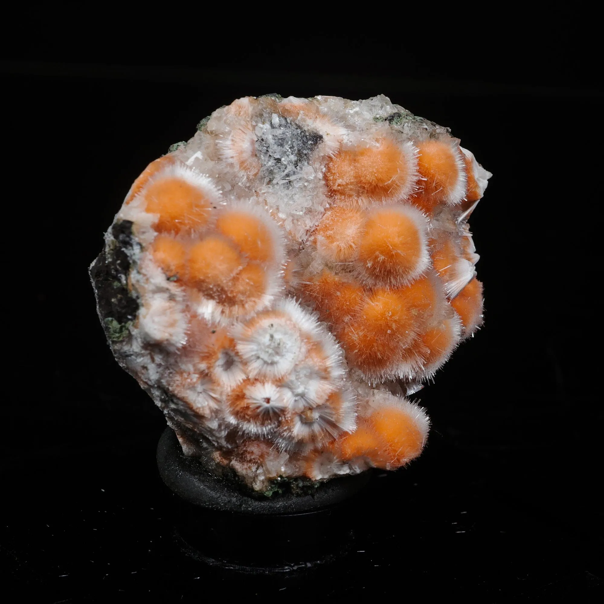 Thomsonite Orange Rare Find Natural Mineral Specimen - image 3