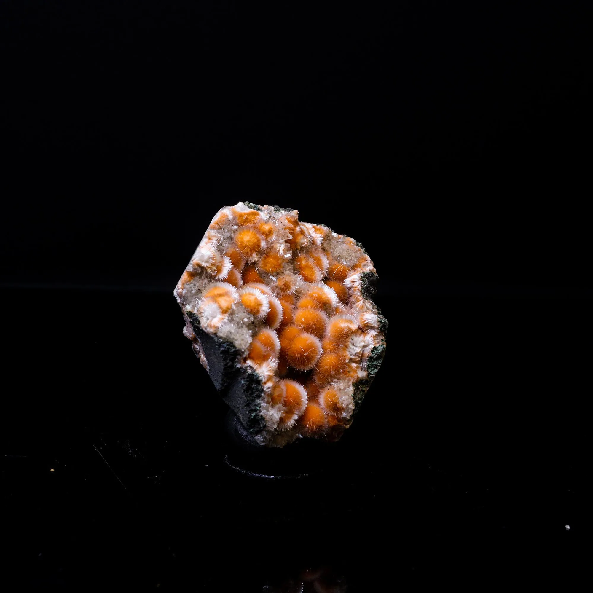 Thomsonite Orange Rare Find Natural Mineral Specimen - image 4