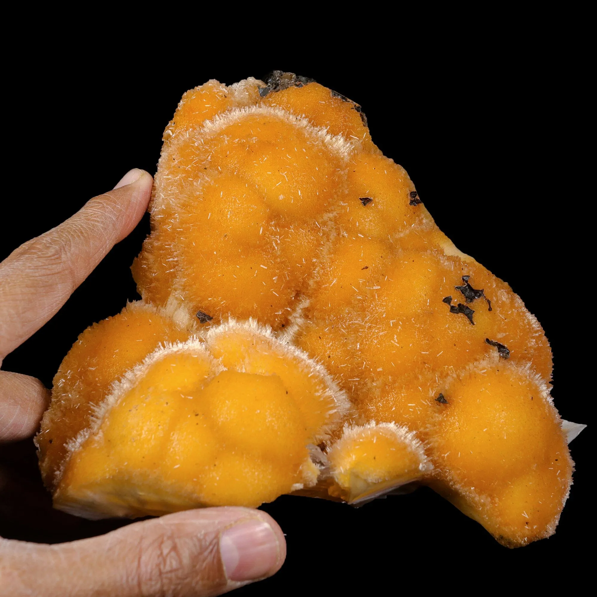 Thomsonite Orange Rare Find Natural Mineral Specimen - image 5