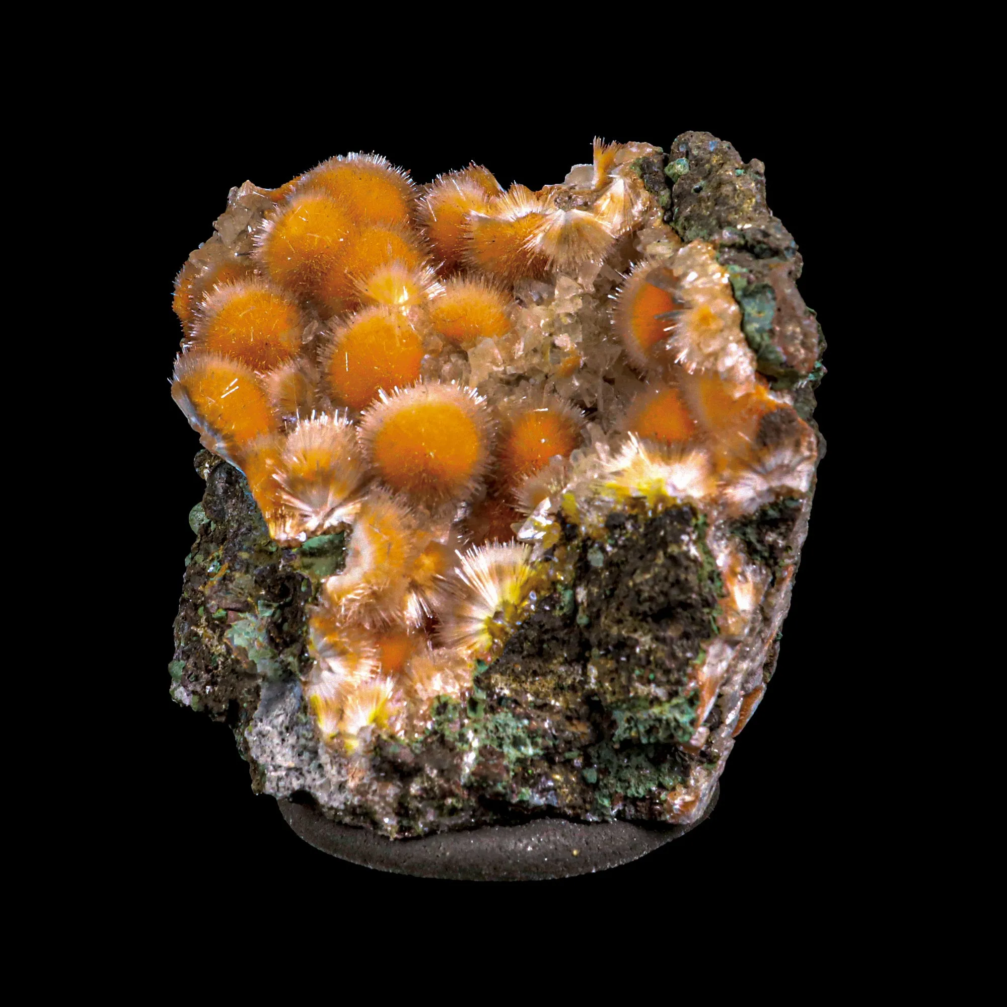 Thomsonite Orange Rare Find Natural Mineral Specimen - image 3