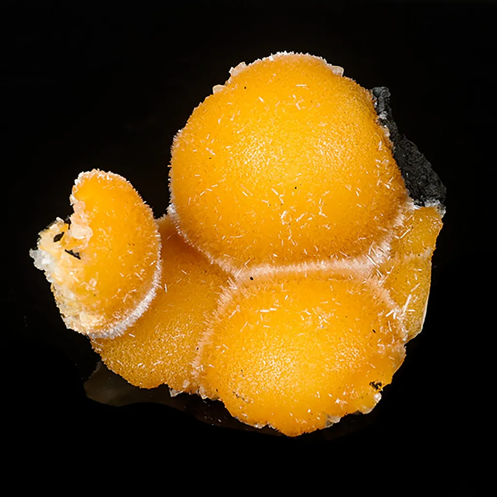 Thomsonite Orange Rare Find Natural Mineral Specimen image