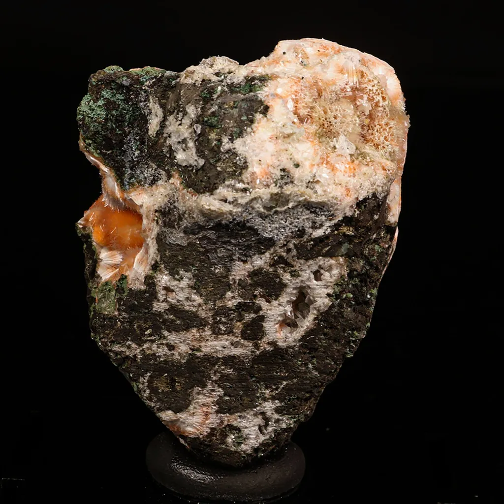 Thomsonite Orange Rare Find Natural Mineral Specimen - image 5
