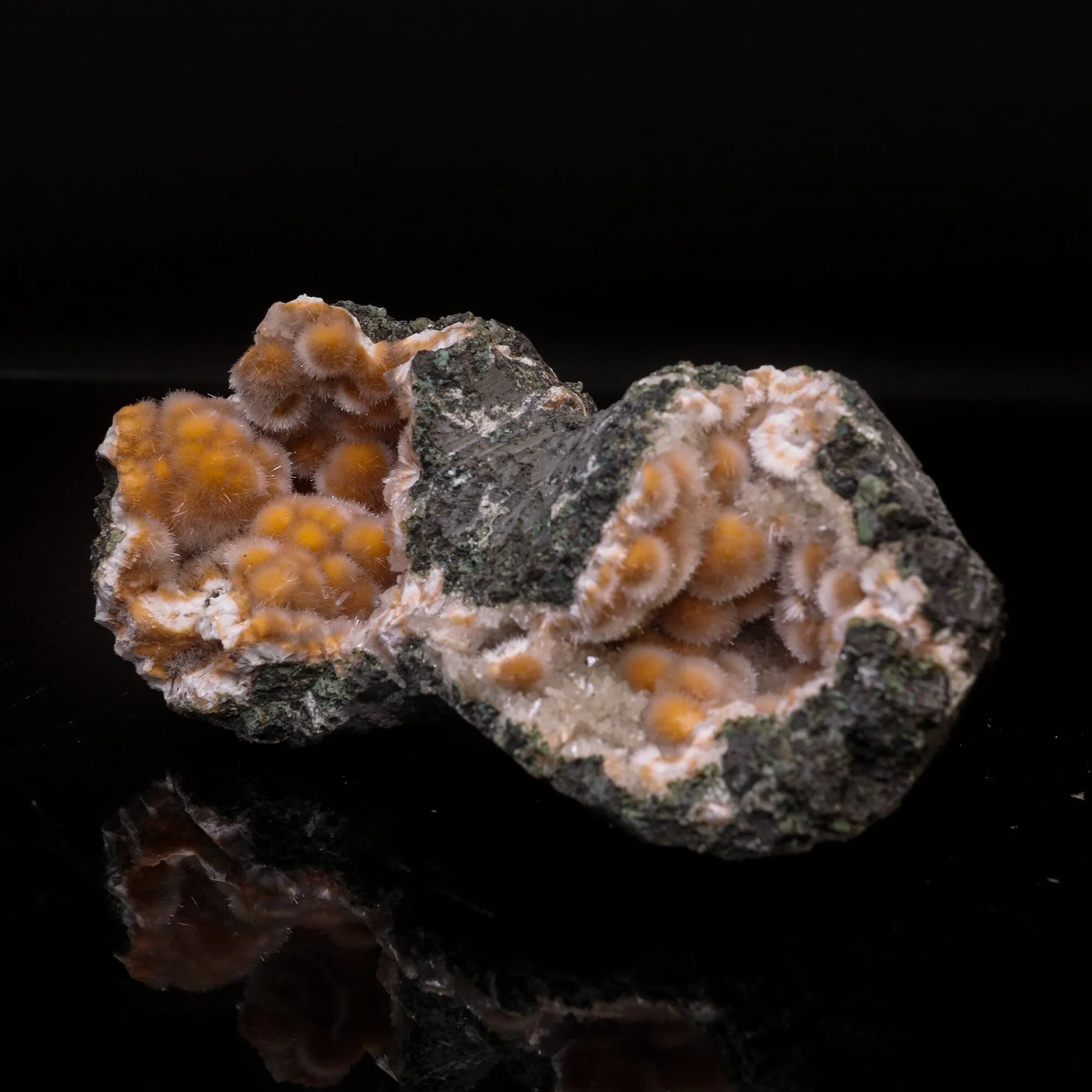 Thomsonite Orange Rare Find Natural Mineral Specimen - image 2