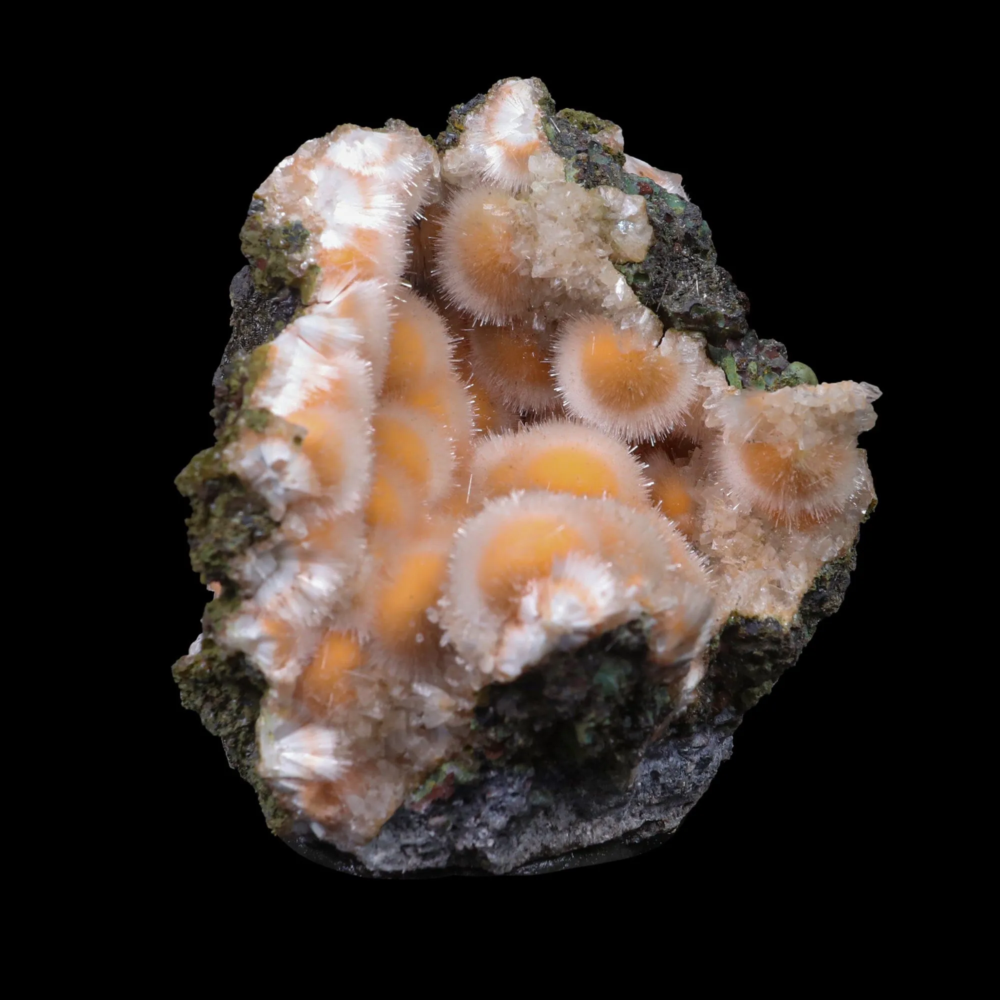 Thomsonite Orange Rare Find Natural Mineral Specimen - image 4