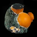 Thomsonite Orange Rare Find Natural Mineral Specimen - image 2