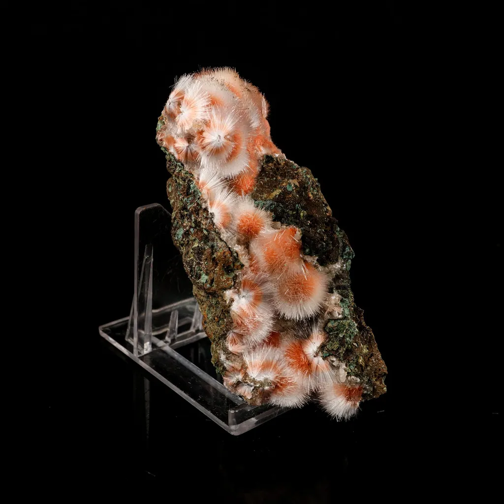 Thomsonite Orange Rare Find Natural Mineral Specimen - image 3