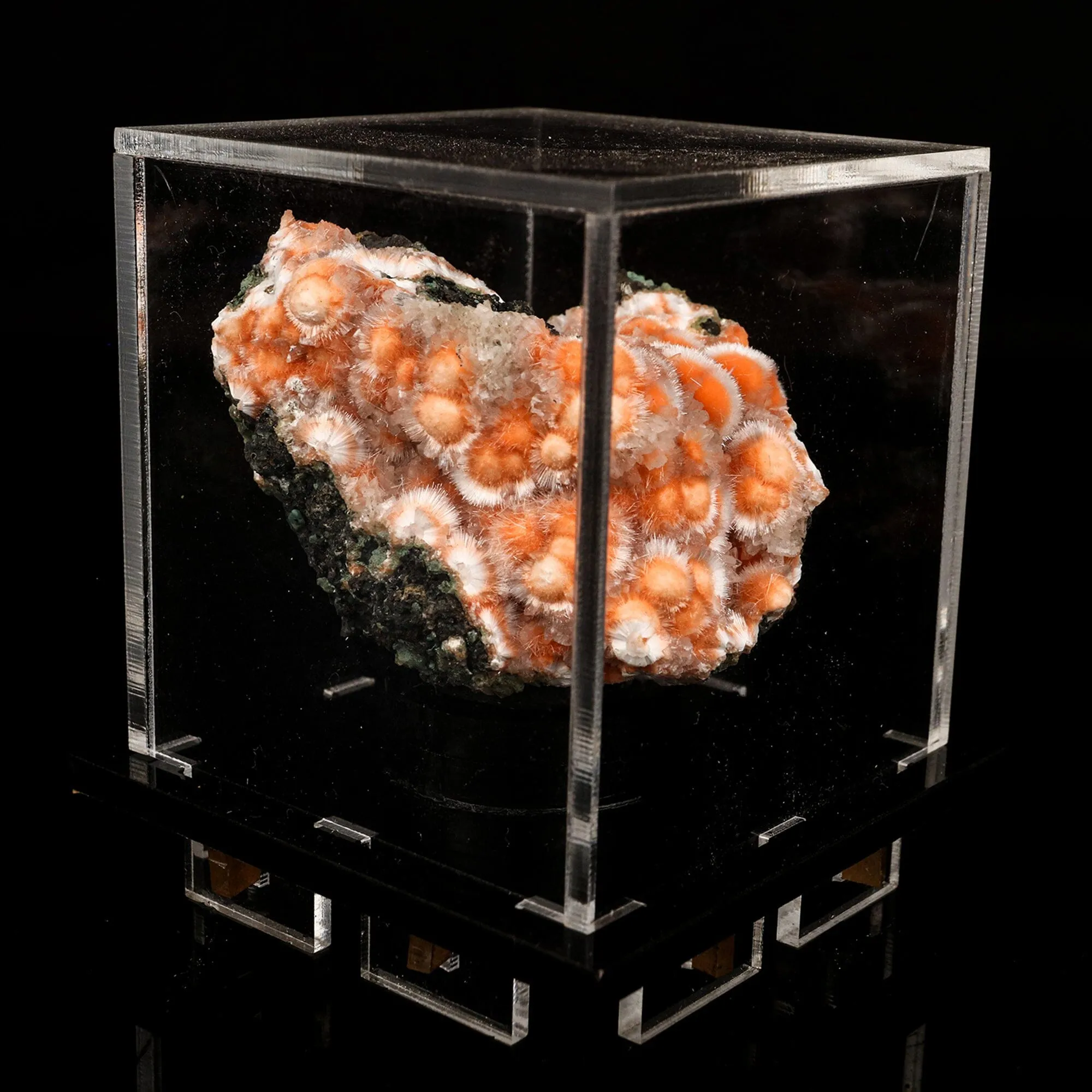 Thomsonite Orange Rare Find Natural Mineral Specimen - image 7