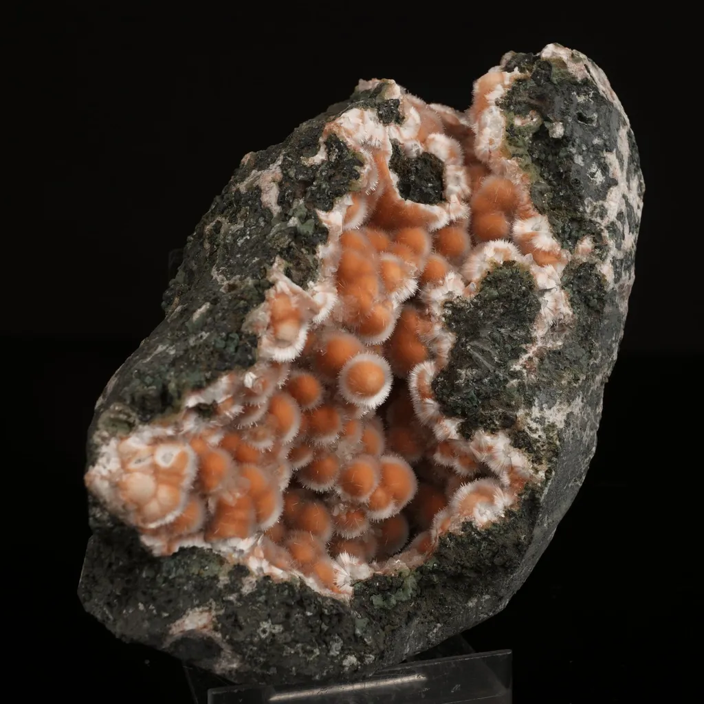 Thomsonite Orange Rare Find Natural Mineral Specimen - image 3