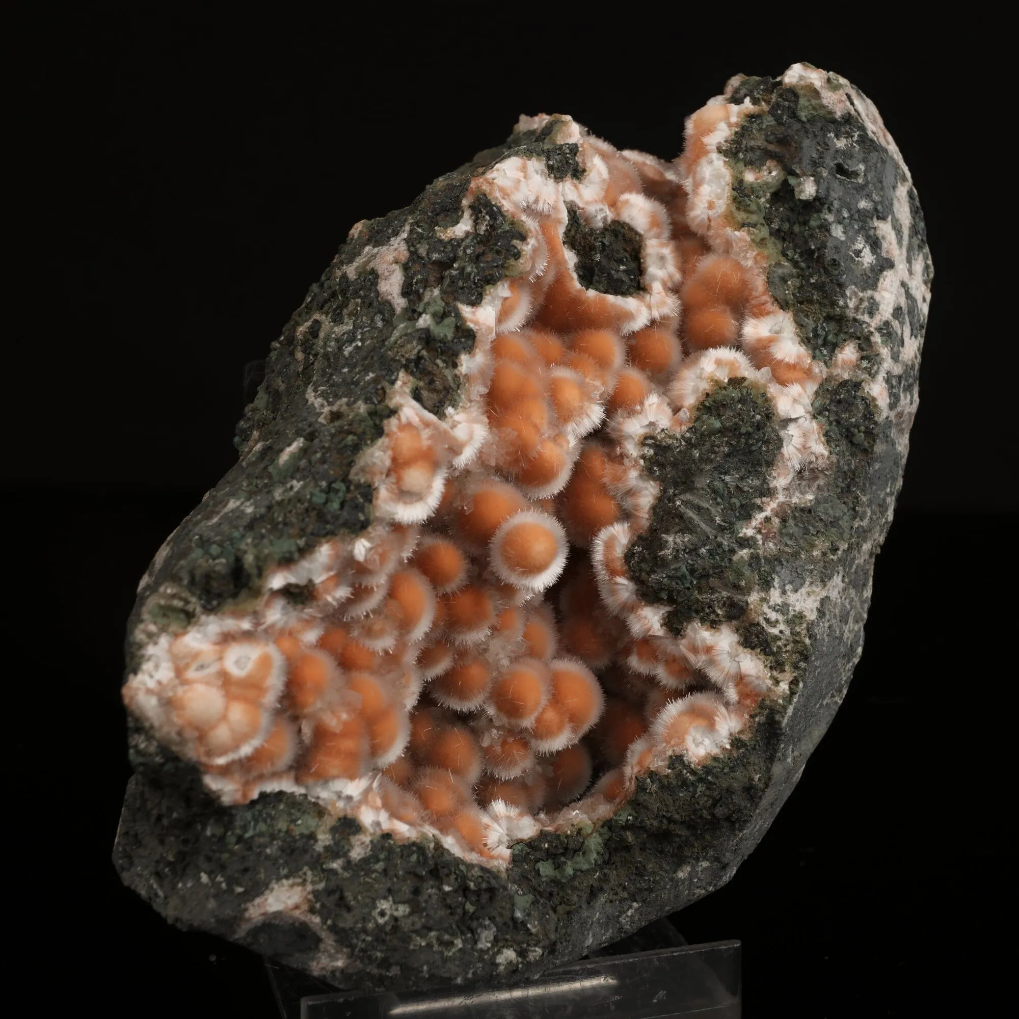 Thomsonite Orange Rare Find Natural Mineral Specimen - image 3