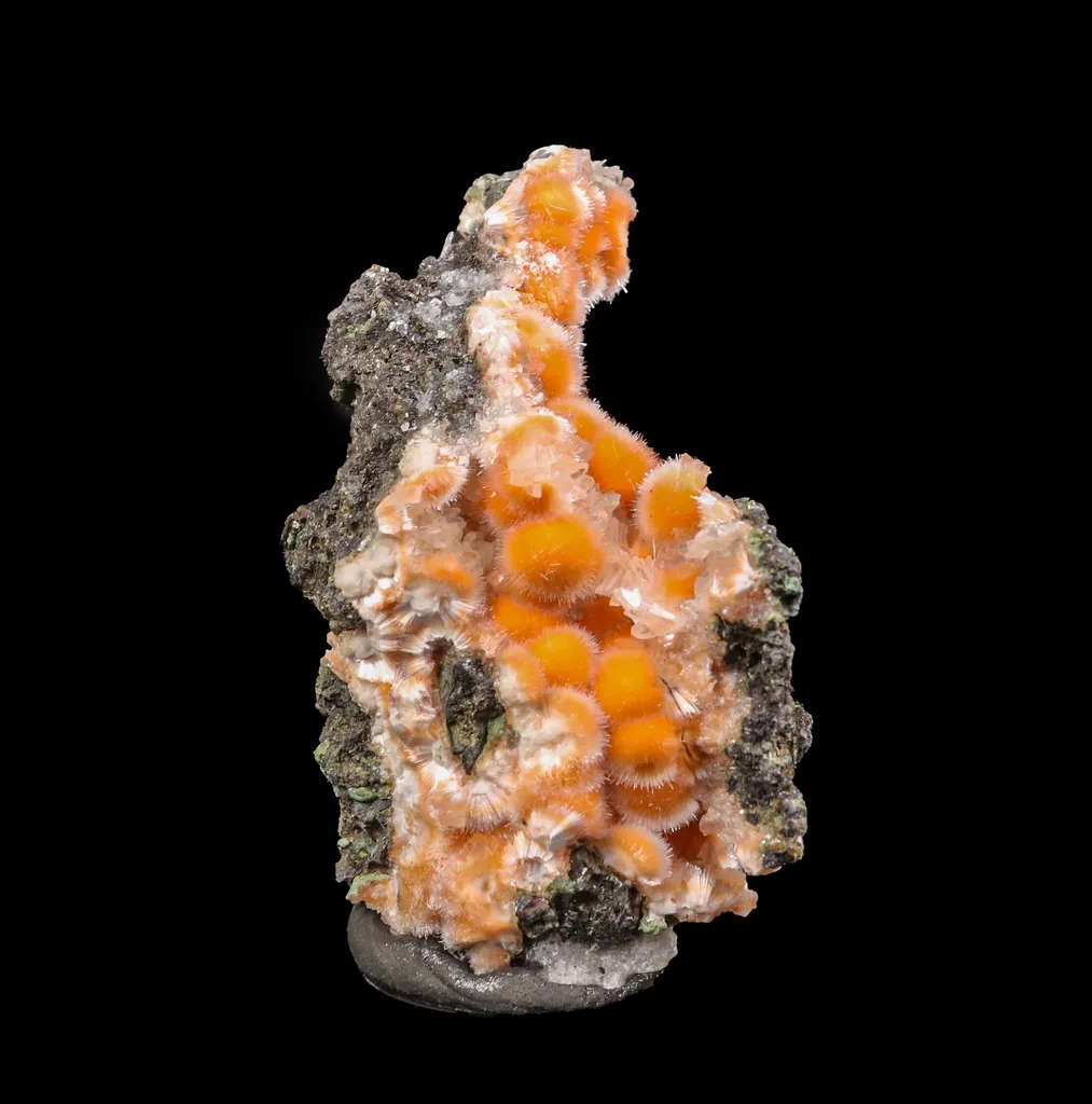Thomsonite Orange Rare Find Natural Mineral Specimen image