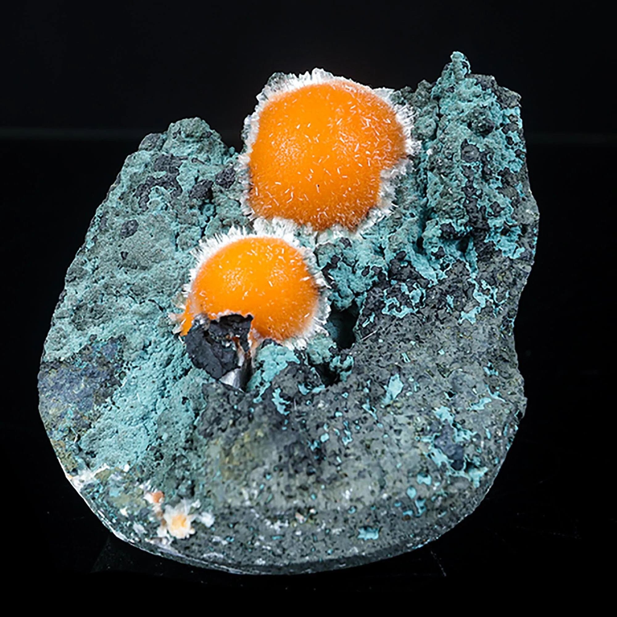 Thomsonite Orange Rare Find Natural Mineral Specimen - image 3