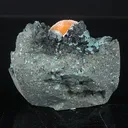 Thomsonite Orange Rare Find Natural Mineral Specimen - image 5