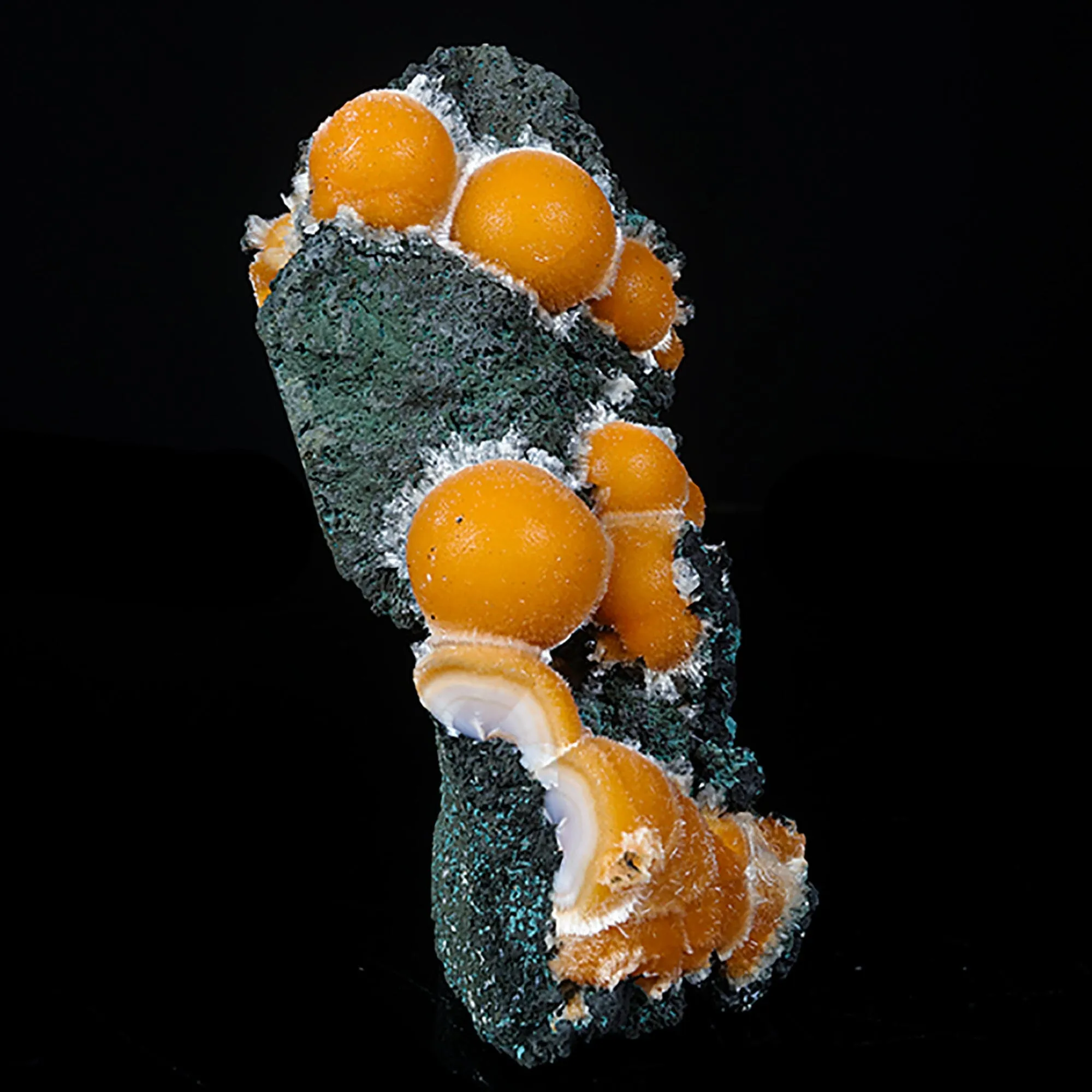 Thomsonite Orange Rare Find Natural Mineral Specimen - image 3