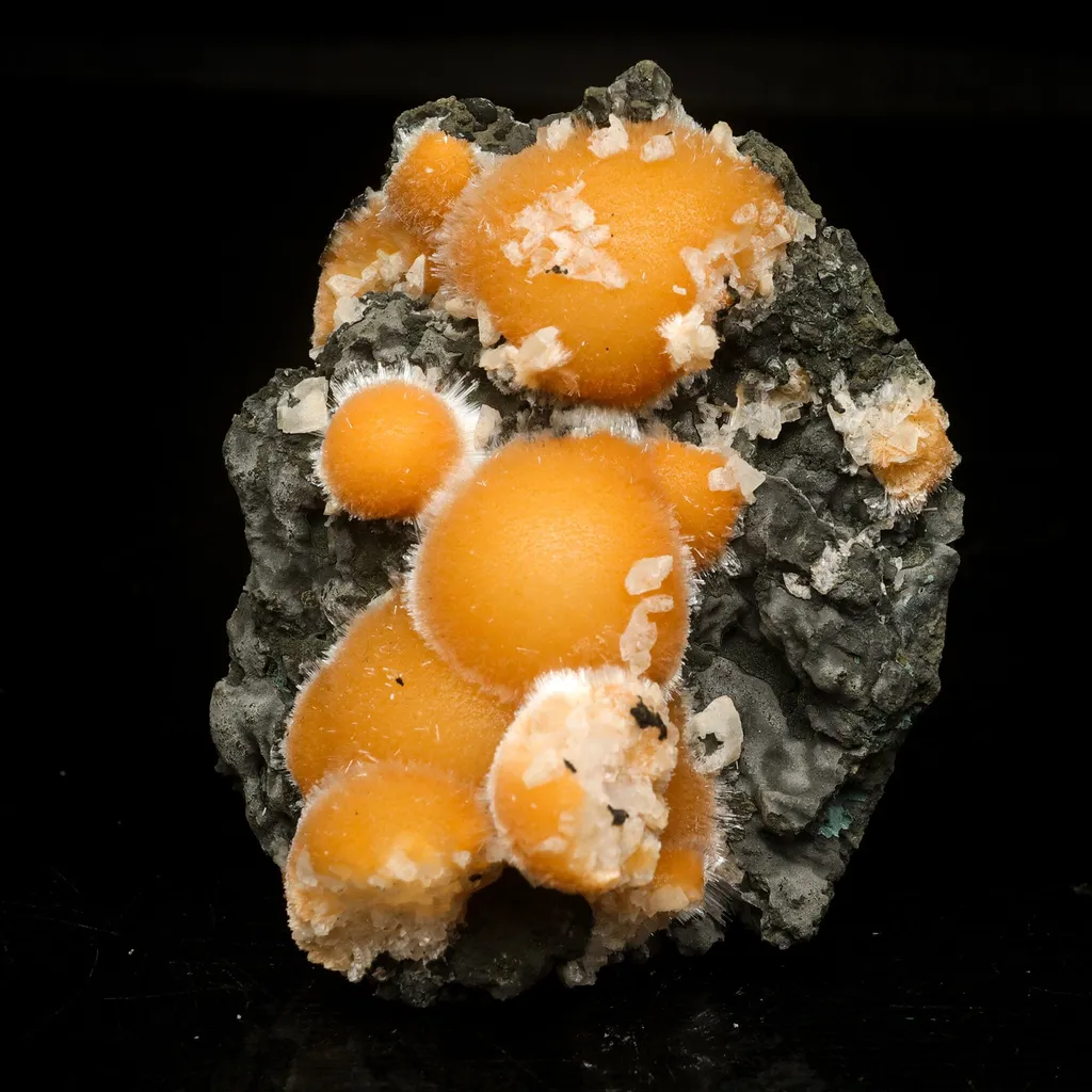 Thomsonite Orange Rare Find Natural Mineral Specimen image