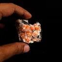 Thomsonite Orange Rare Find Natural Mineral Specimen - image 5