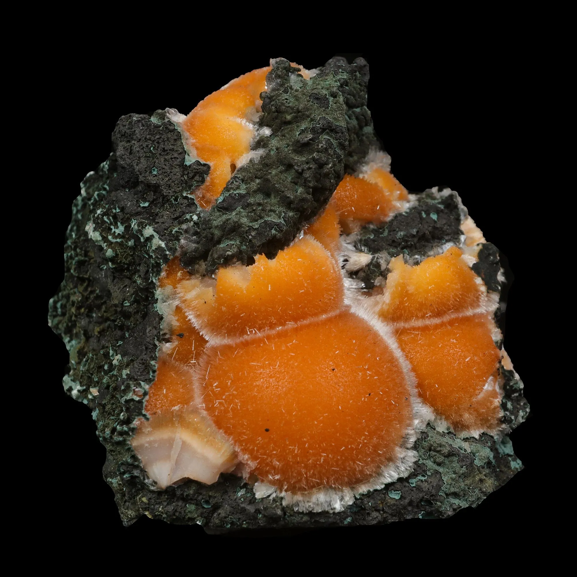 Thomsonite Orange Rare Find Natural Mineral Specimen - image 2