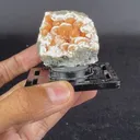 Thomsonite Orange Rare Find Natural Mineral Specimen - image 6