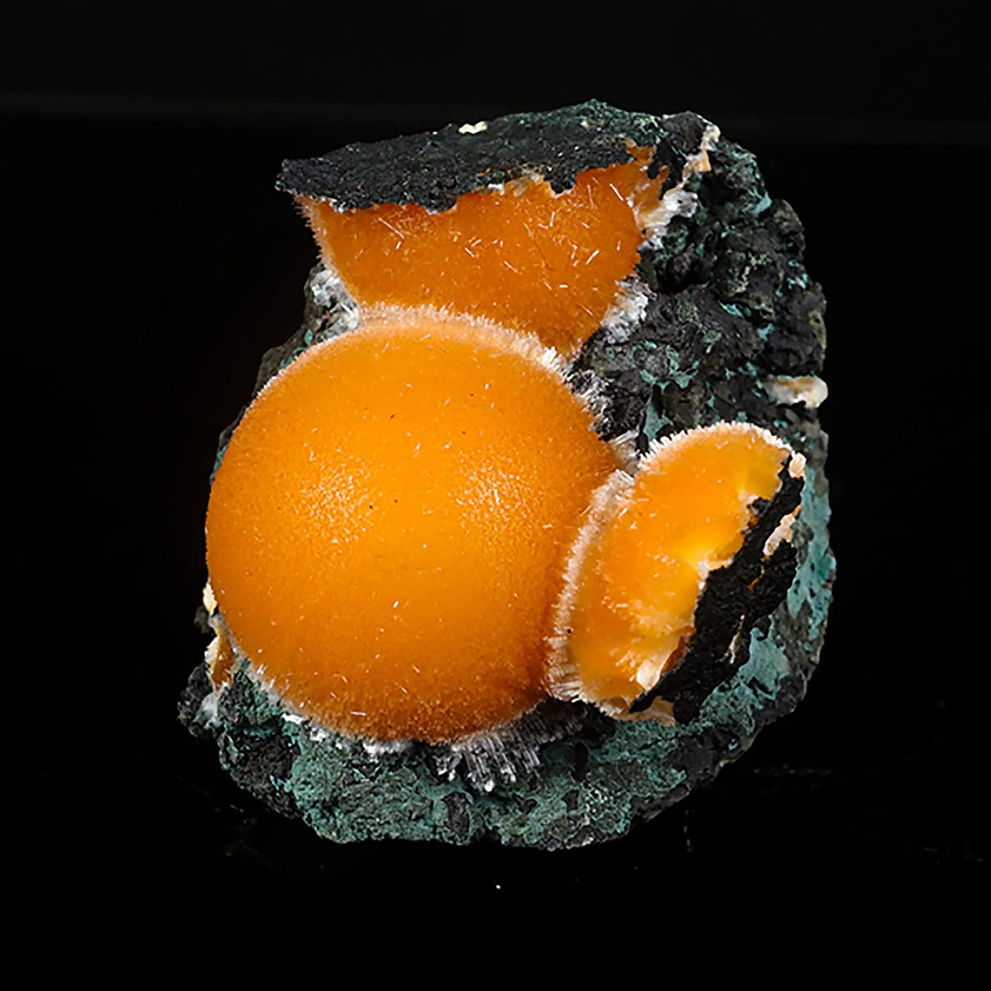 Thomsonite Orange Rare Find Natural Mineral Specimen - image 3