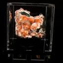 Thomsonite Orange Rare Find Natural Mineral Specimen - image 6