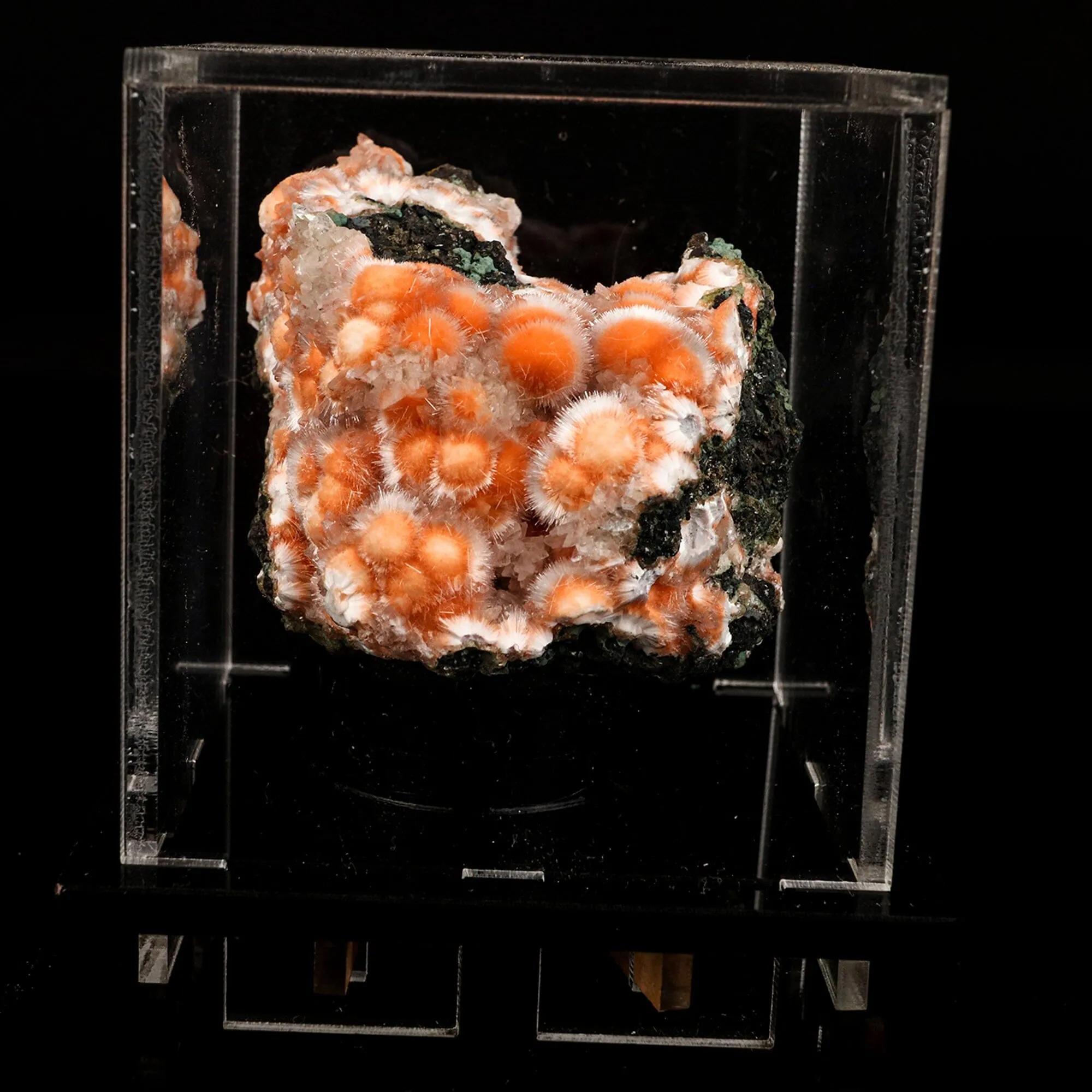 Thomsonite Orange Rare Find Natural Mineral Specimen - image 6