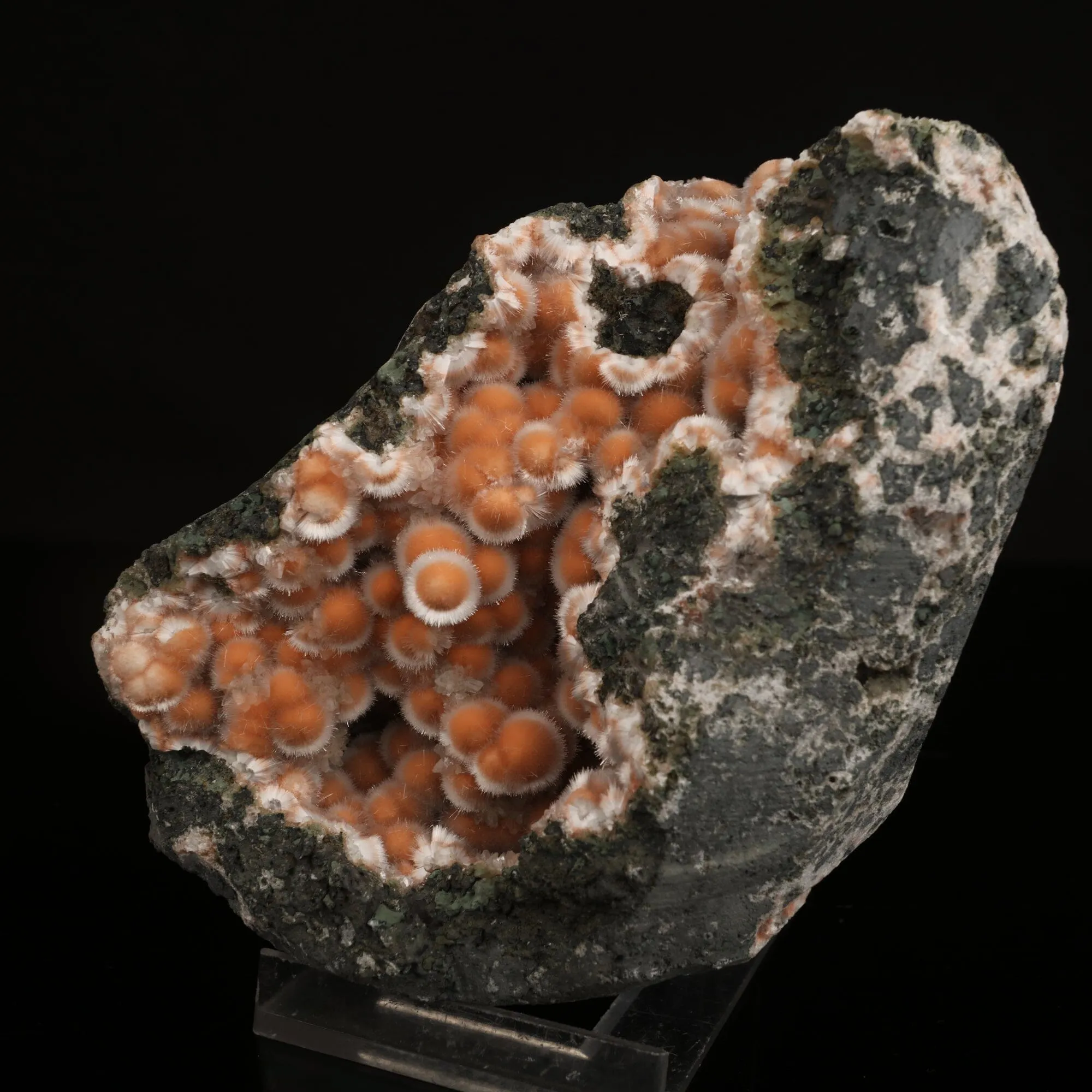 Thomsonite Orange Rare Find Natural Mineral Specimen - image 2