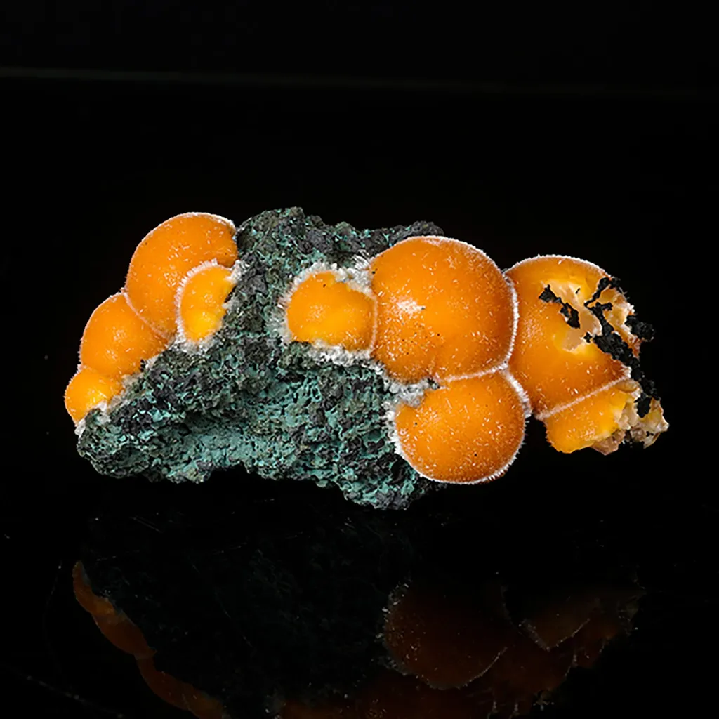 Thomsonite Orange Rare Find Natural Mineral Specimen image