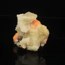 Thomsonite Orange Rare Find with Calcite Natural Mineral Specimen - image 3