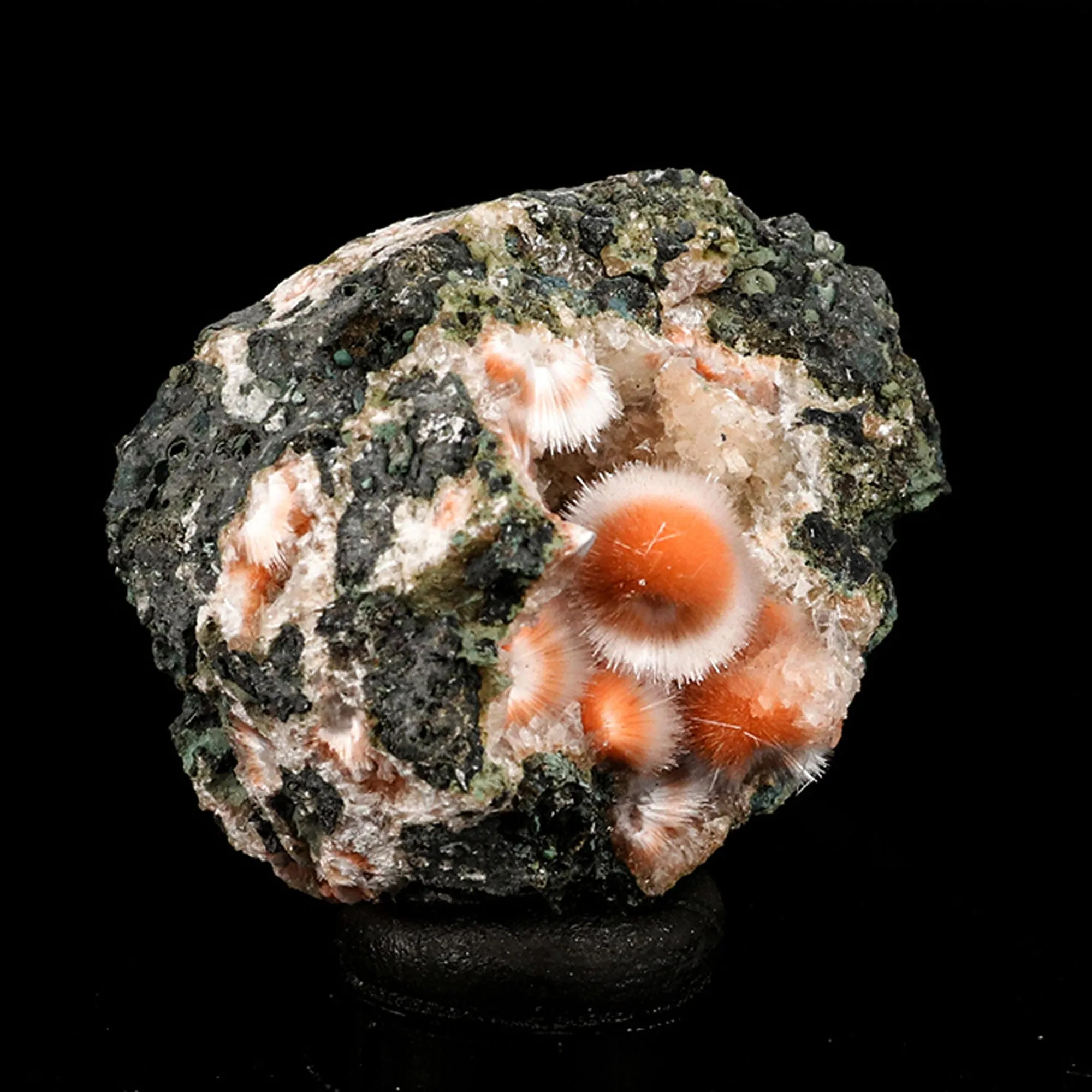 Thomsonite Orange Rare, Free Standing Natural Mineral Specimen - image 4