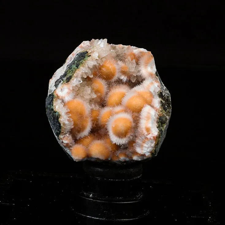 Thomsonite Orange Rare, Free Standing Natural Mineral Specimen image