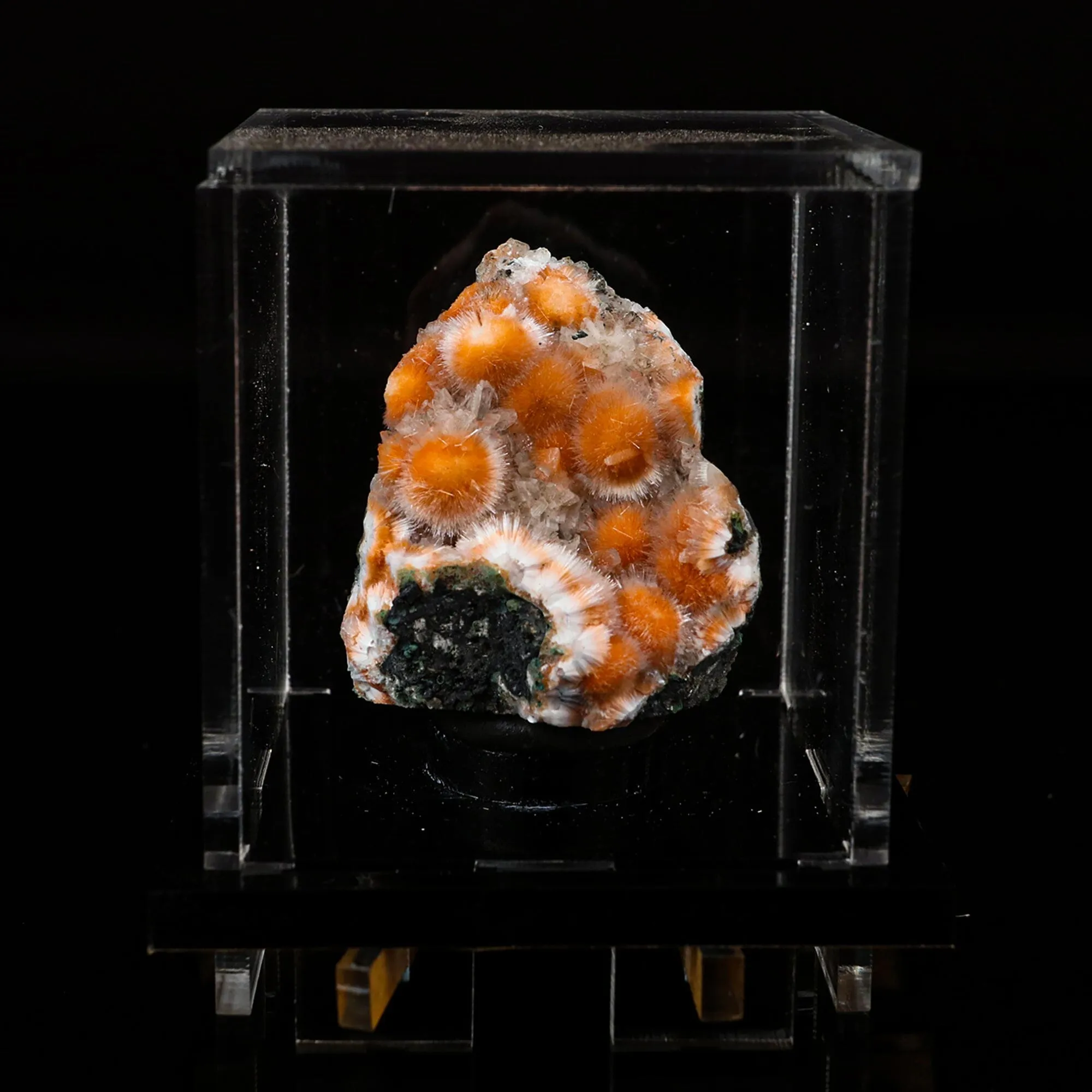 Thomsonite Orange Rare, Free Standing Natural Mineral Specimen - image 6