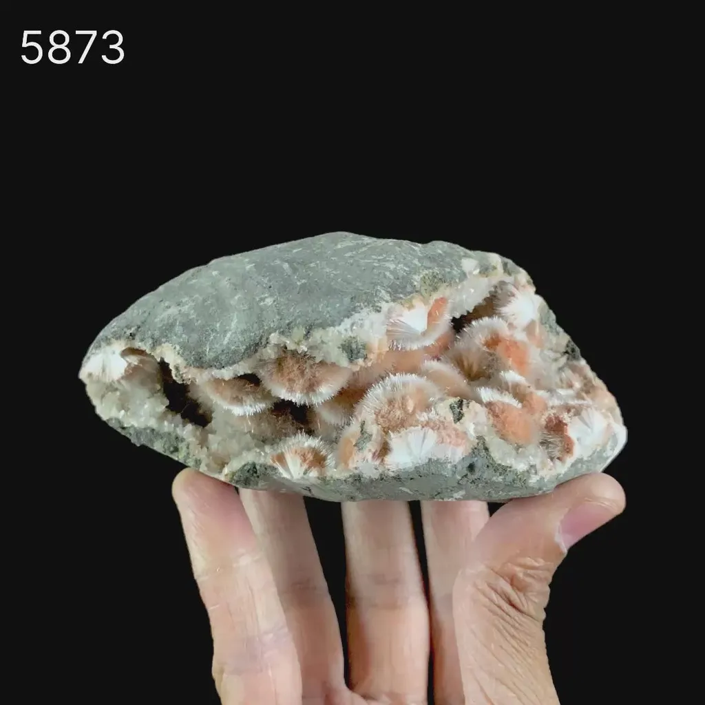 Thomsonite Pink Rare Find Natural Mineral Specimen - image 5